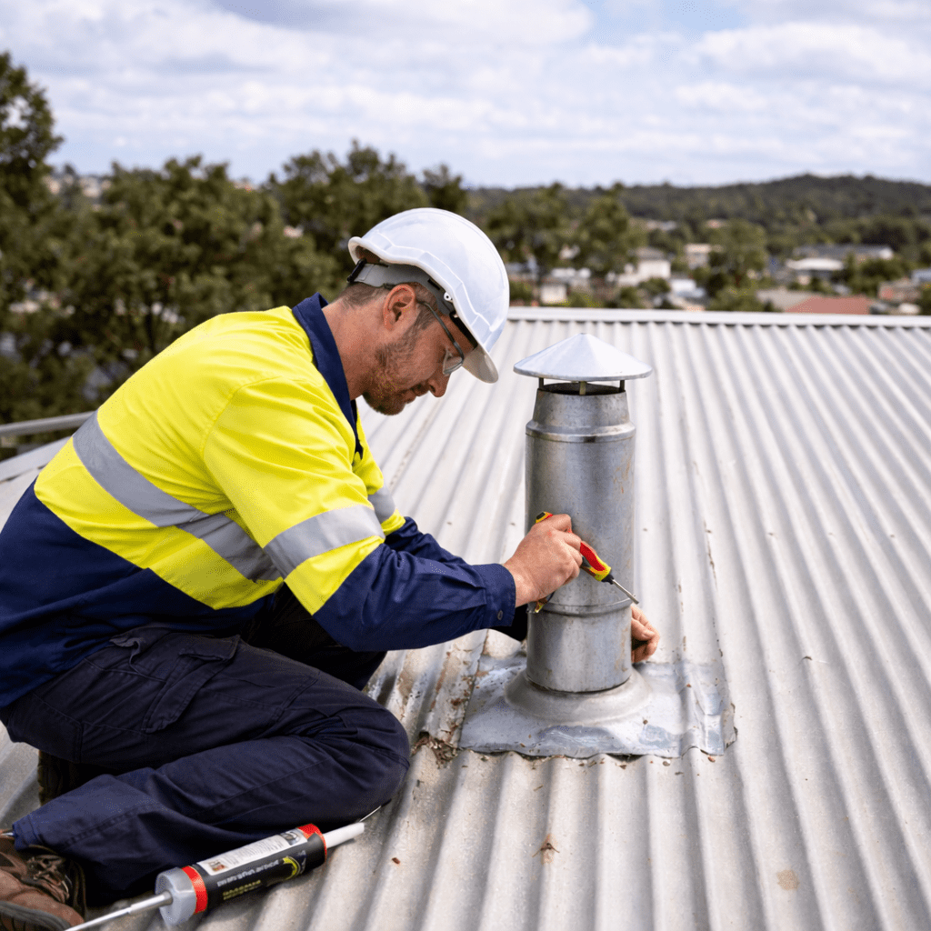 Roof Plumber Townsville accessing and detecting roof leaks to maintain and repair